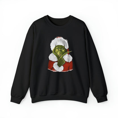 Resting Grinch Face    Unisex Heavy Blend™ Crewneck Sweatshirt