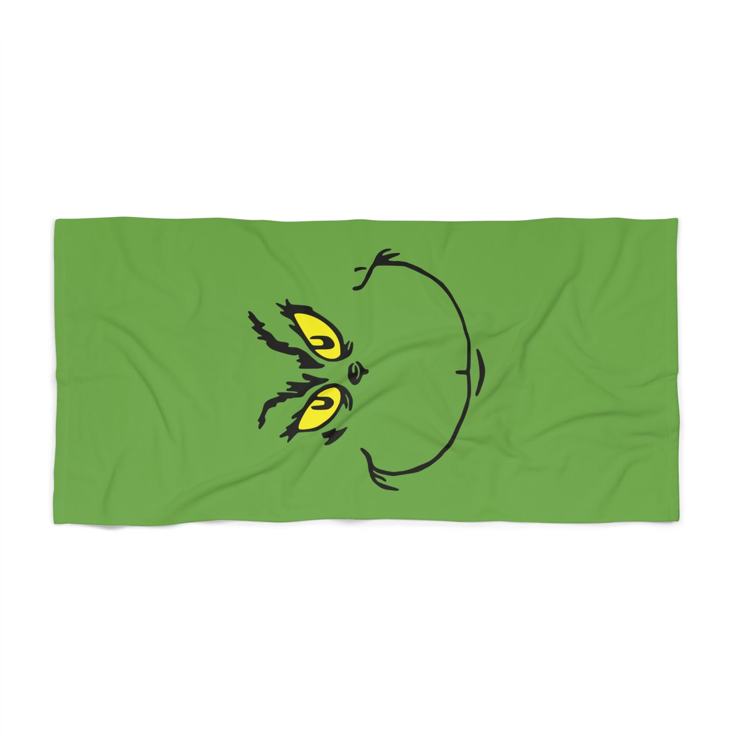 The Grinch Beach Towel