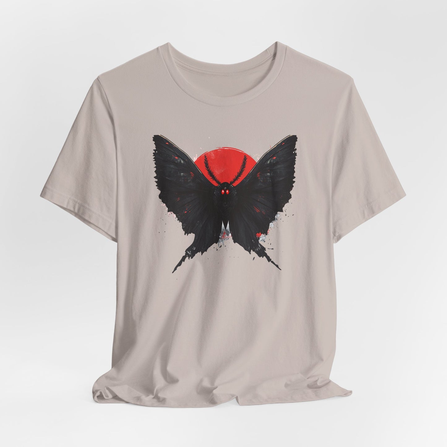 Mothman Graphic Tee - Unisex Jersey Shirt for Nature Lovers