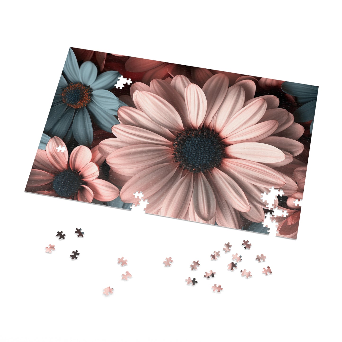 Pastel Daisies Jigsaw Puzzle (30, 110, 252, 500,1000-Piece)