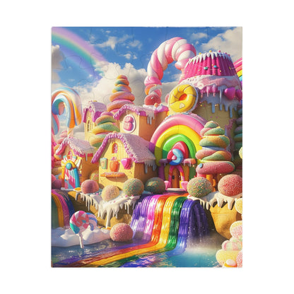 Candyland Village  Jigsaw Puzzle (30, 110, 252, 500,1000-Piece)