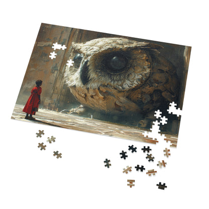 Anime Giant Owl Jigsaw Puzzle (30, 110, 252, 500,1000-Piece)