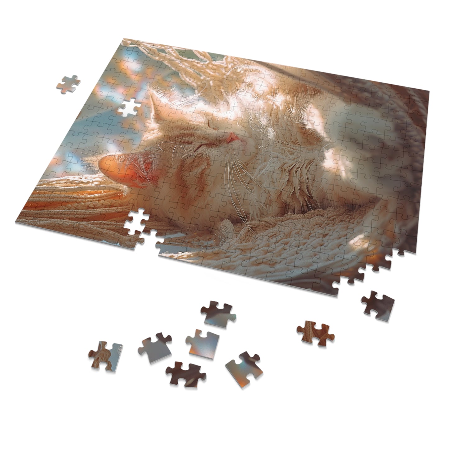 Hammock Cat Nap  Jigsaw Puzzle (30, 110, 252, 500,1000-Piece)