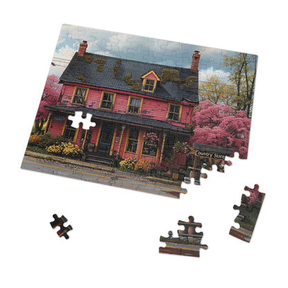 Country Store in Spring  Jigsaw Puzzle (30, 110, 252, 500,1000-Piece)