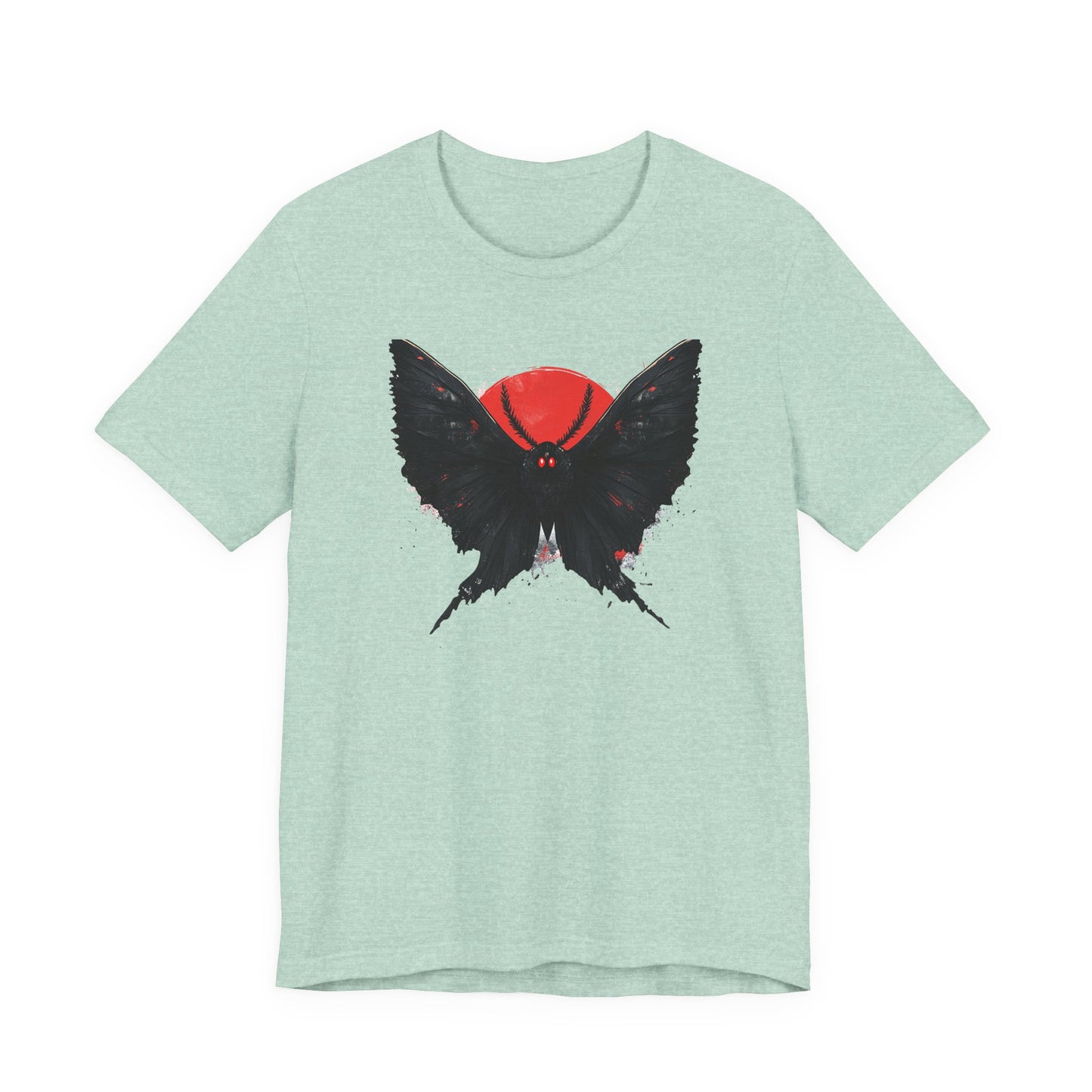 Mothman Graphic Tee - Unisex Jersey Shirt for Nature Lovers