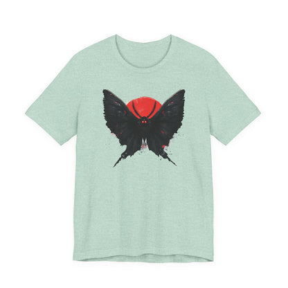 Mothman Graphic Tee - Unisex Jersey Shirt for Nature Lovers