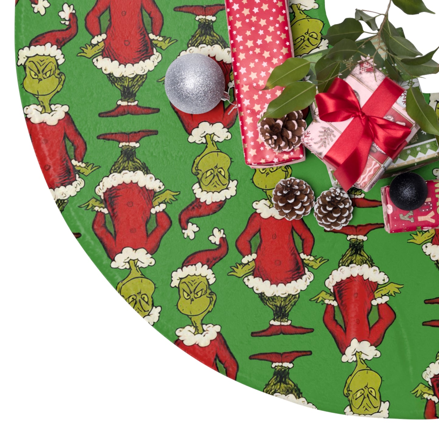 Grinch Christmas Tree Skirt