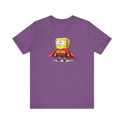 SpongeBob SuperMan  Unisex Jersey Short Sleeve Tee
