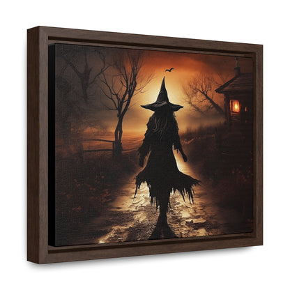 Halloween Witch Gallery Art Canvas Wraps, Horizontal Frame