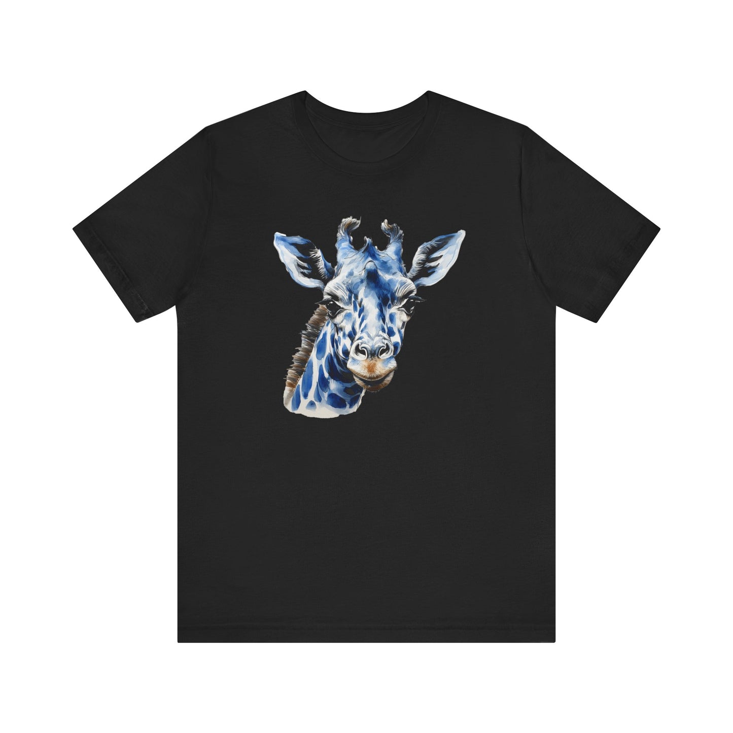 Blue Giraffe Unisex Jersey Short Sleeve Tee
