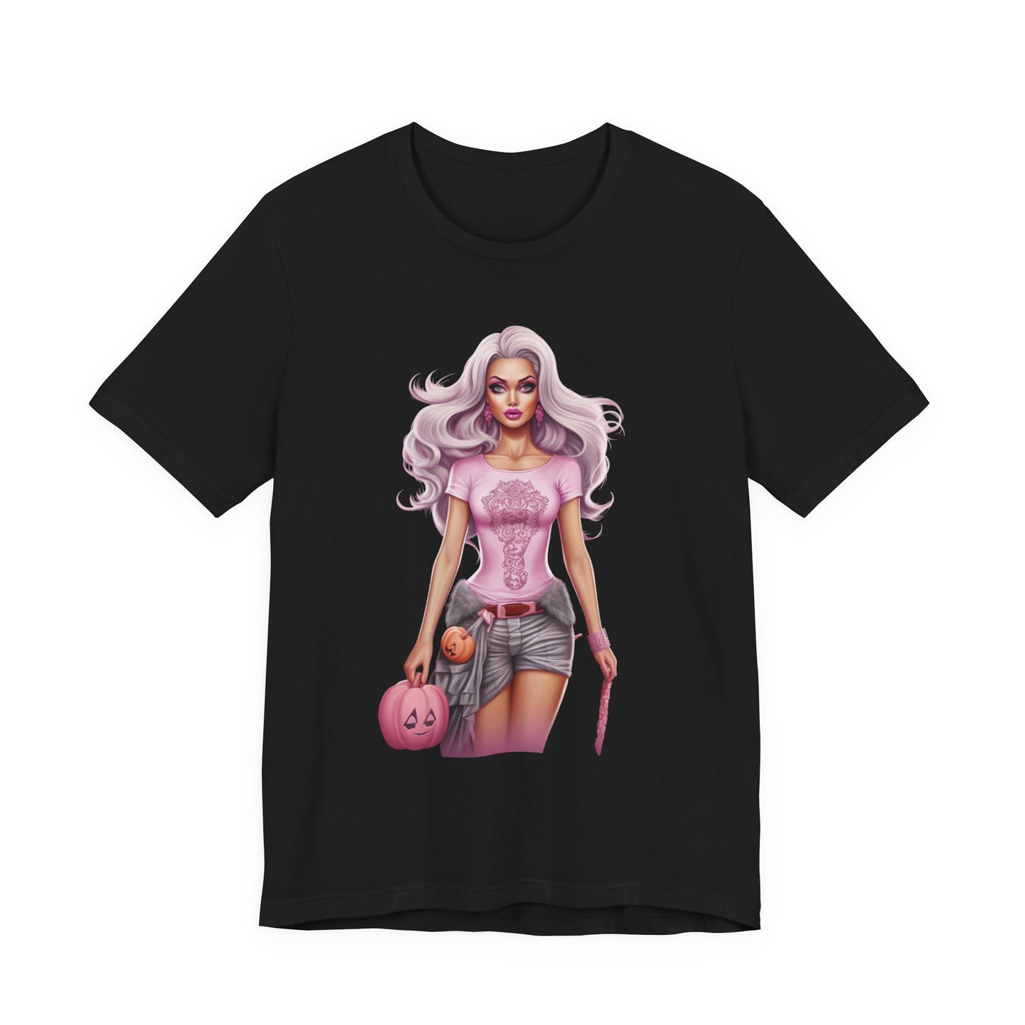 Barbie Girl Halloween Unisex Jersey Short Sleeve Tee