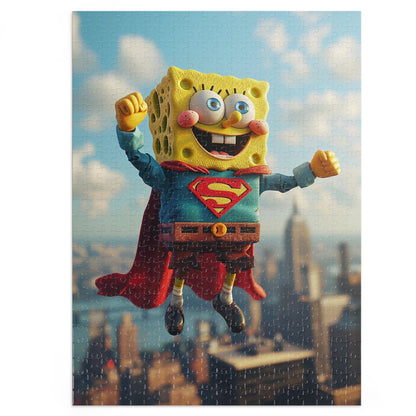 SuperSponge! Jigsaw Puzzle (30, 110, 252, 500,1000-Piece)