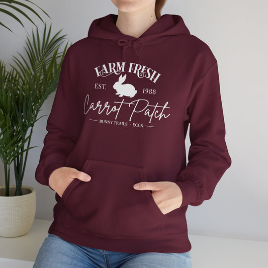 Farm Fresh  Carrot Patch  Unisex Heavy Blend™ Hooded Sweatshirt