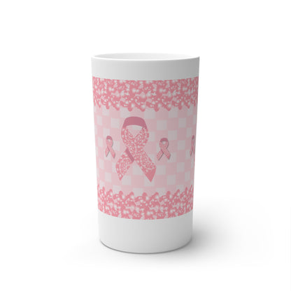 Breast Cancer Awareness Conical Coffee Mugs (3oz, 8oz, 12oz)