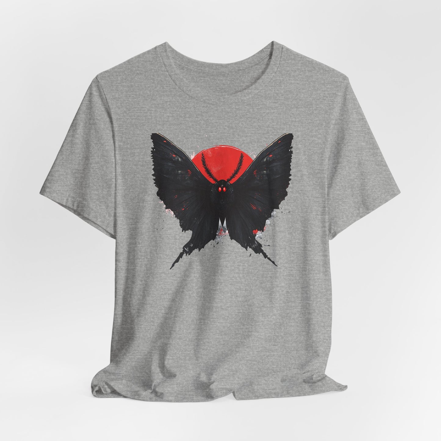 Mothman Graphic Tee - Unisex Jersey Shirt for Nature Lovers