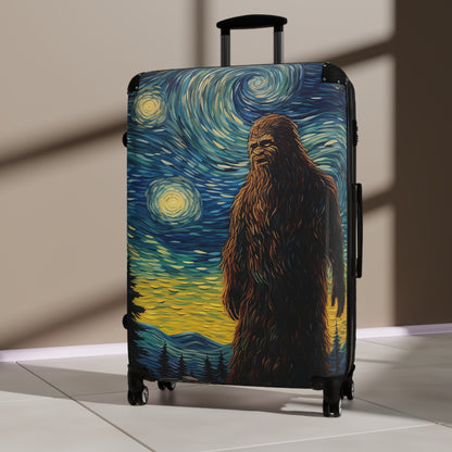 Big Foot Starry Night Suitcase