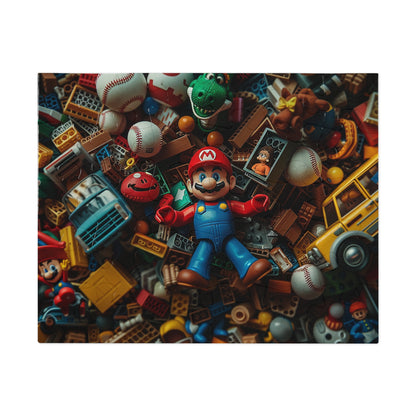 Mario and Toys  Jigsaw Puzzle (30, 110, 252, 500,1000-Piece)