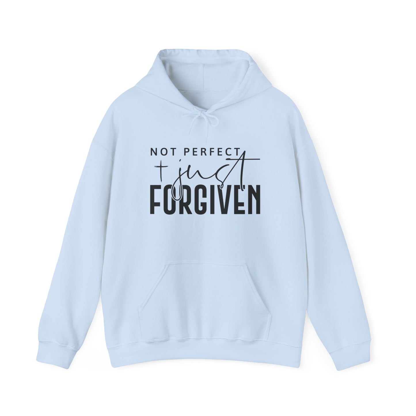 Not Perfect Just Forgiven   Unisex Heavy Blend™ Hooded Sweatshirt