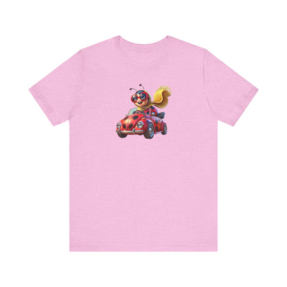 The Ladybug Goes Rogue!   Unisex Tee - Perfect for Kids and Animal Lovers