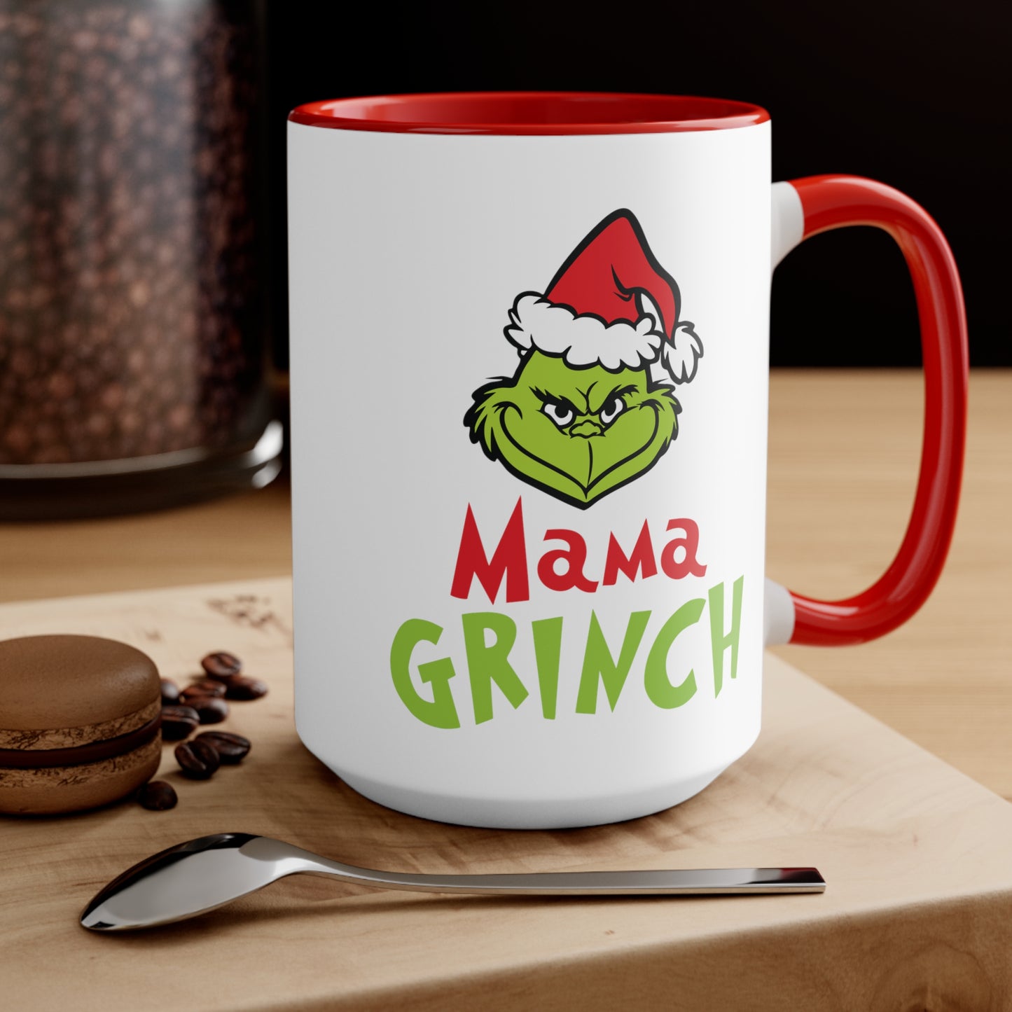 Mama Grinch Coffee Mugs