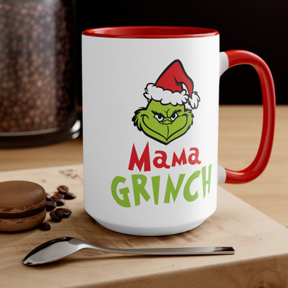 Mama Grinch Coffee Mugs