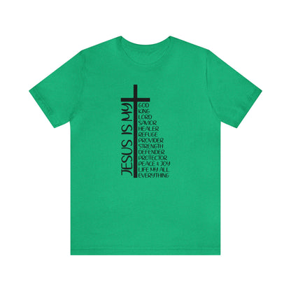 Jesus Is My...  Unisex Jersey Short Sleeve Tee