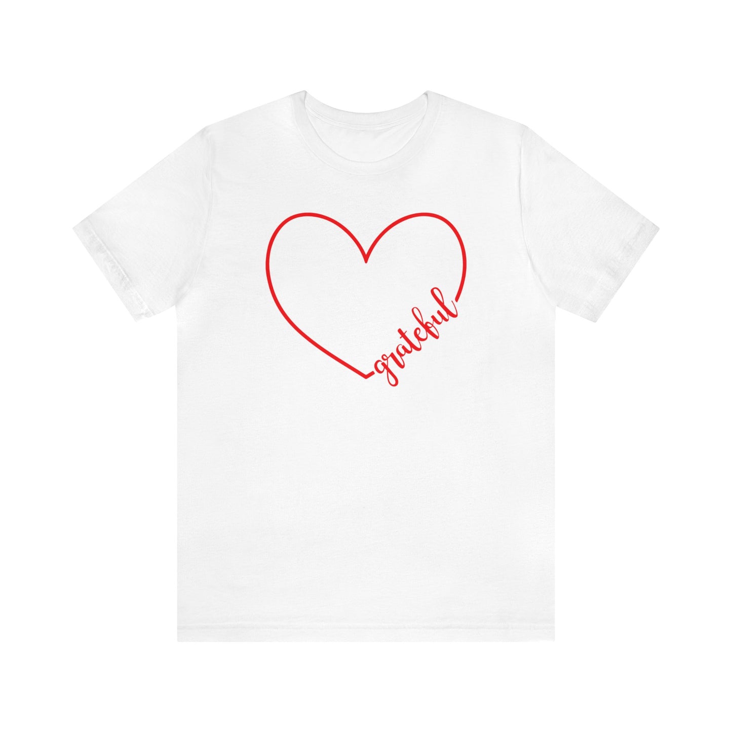 Grateful Heart  Unisex Jersey Short Sleeve Tee