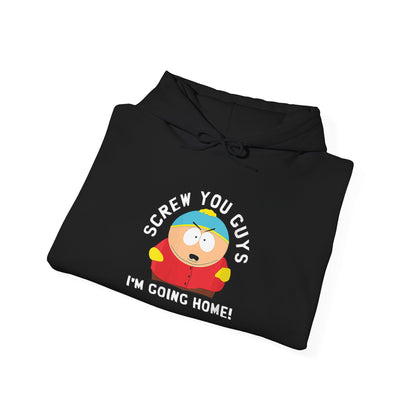 Cartman "Screw You Guys, I'm Going Home!" South Park Hoodie