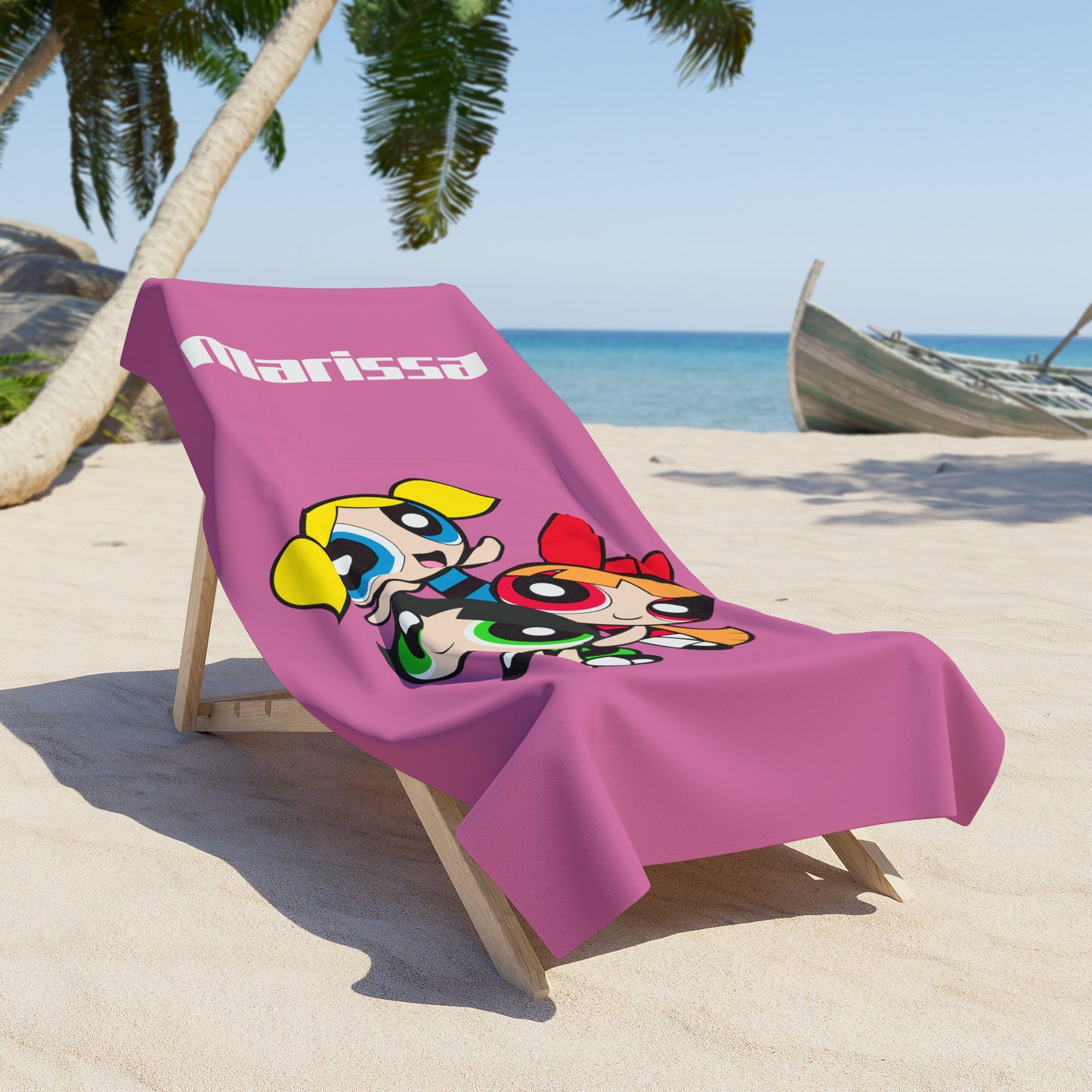 Powerpuff Girls  Beach Towel