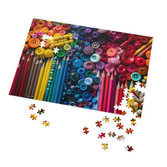 Colors! Jigsaw Puzzle (30, 110, 252, 500,1000-Piece)