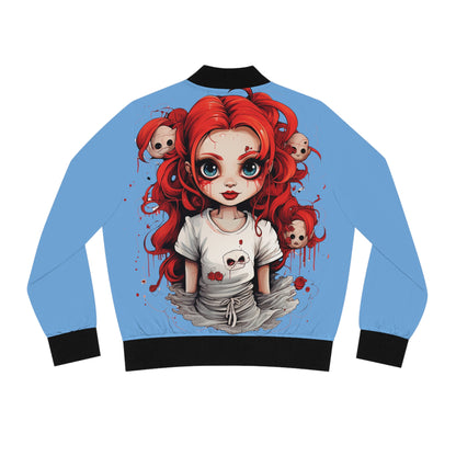 Creepy Doll Women's Bomber Jacket