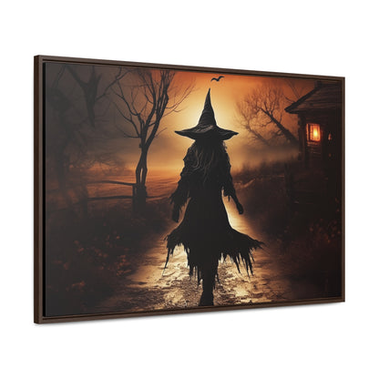 Halloween Witch Gallery Art Canvas Wraps, Horizontal Frame