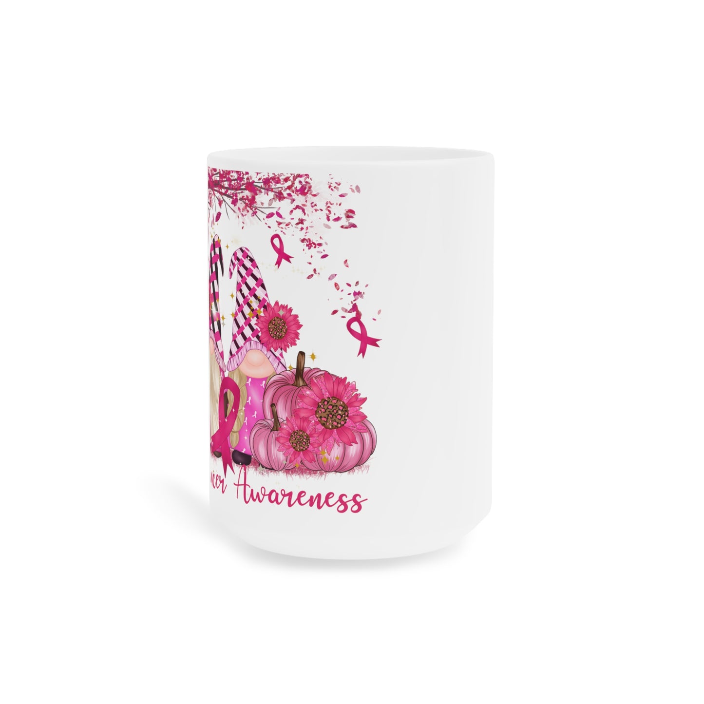 Breast Cancer Awareness Gnomes Ceramic Mugs (11oz\15oz\20oz)