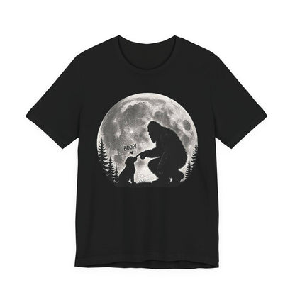 Bigfoot Boops Sweet Puppy Dog Unisex Jersey Short Sleeve Tee