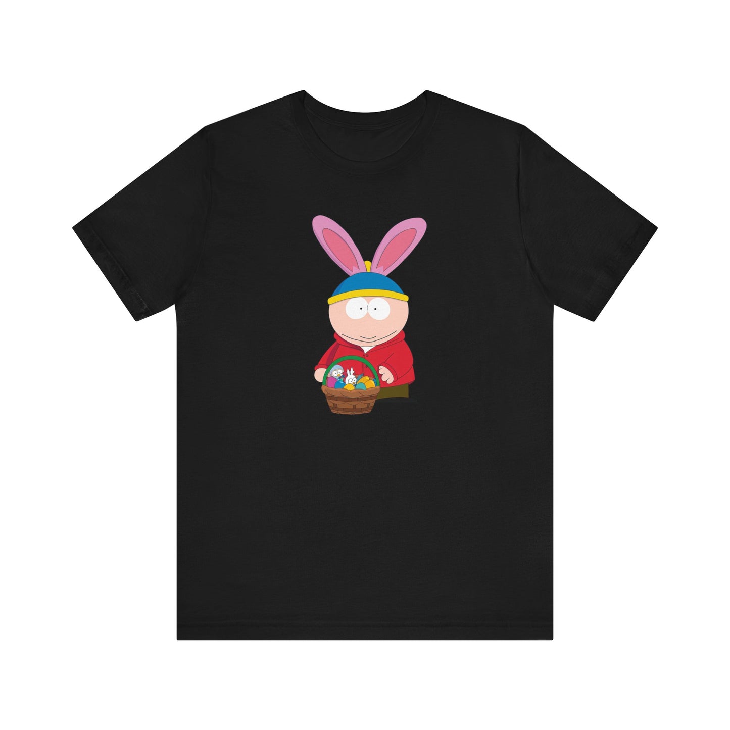 Easter Bunny Cartman   Unisex Jersey Short Sleeve Tee