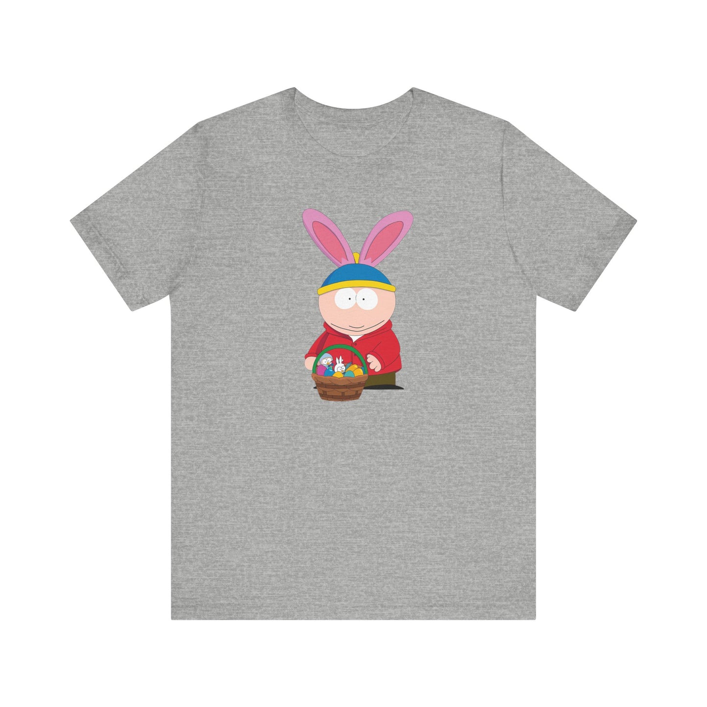 Easter Bunny Cartman   Unisex Jersey Short Sleeve Tee