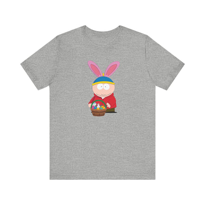 Easter Bunny Cartman   Unisex Jersey Short Sleeve Tee