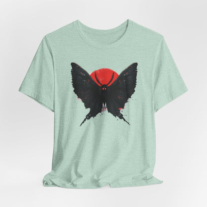 Mothman Graphic Tee - Unisex Jersey Shirt for Nature Lovers