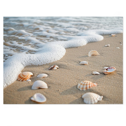 Sea Shells by the Sea Shore  Jigsaw Puzzle (30, 110, 252, 500,1000-Piece)