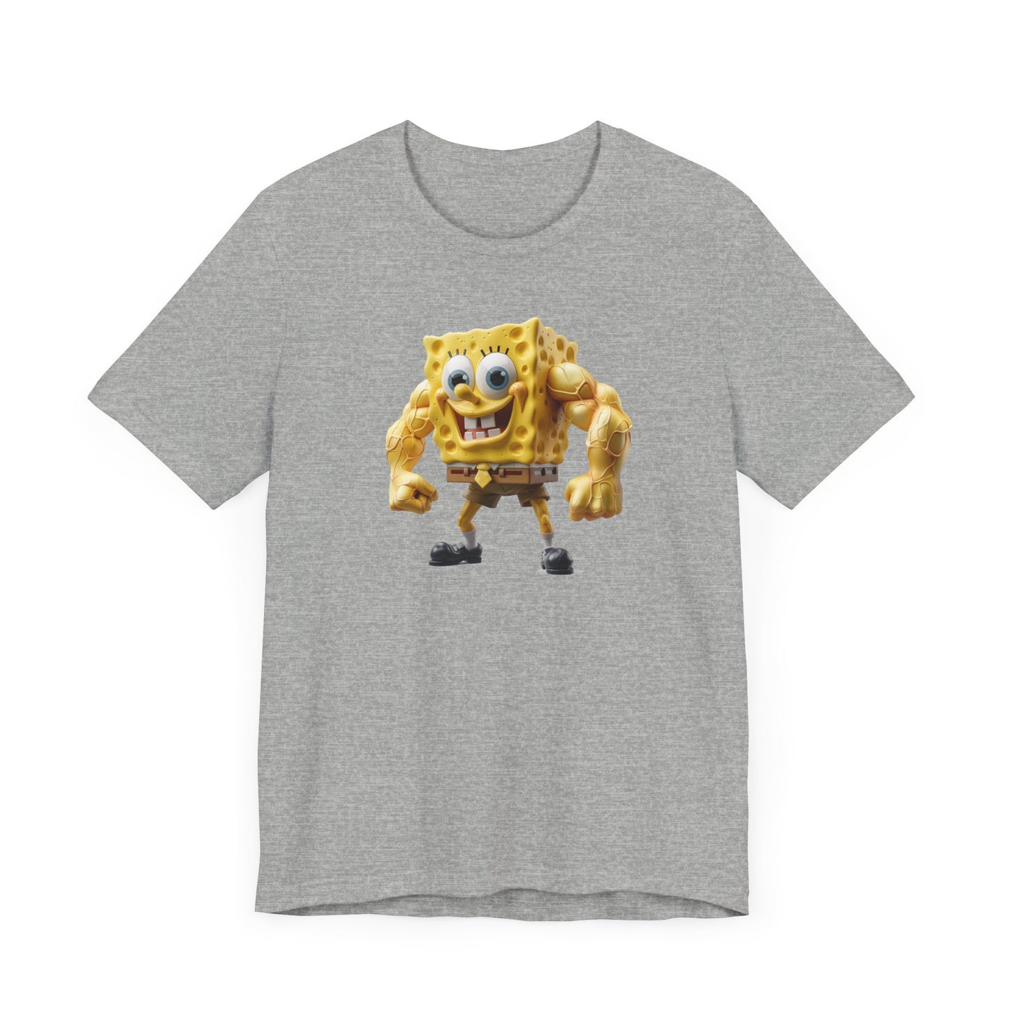 SpongeBob MuscleMan   Unisex Jersey Short Sleeve Tee