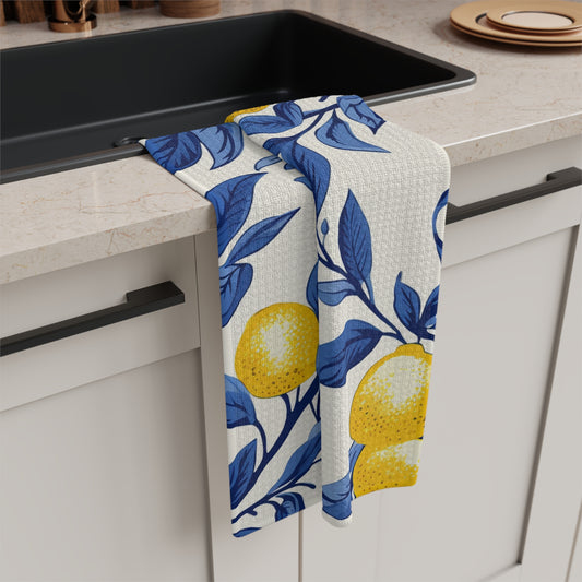 Italian Lemons Soft Tea Towel
