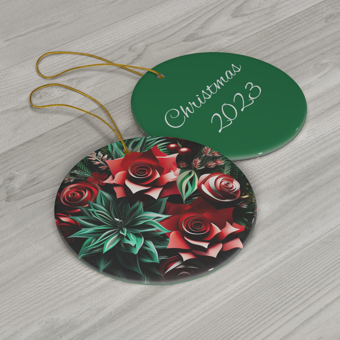 2024 Christmas Ceramic Ornament