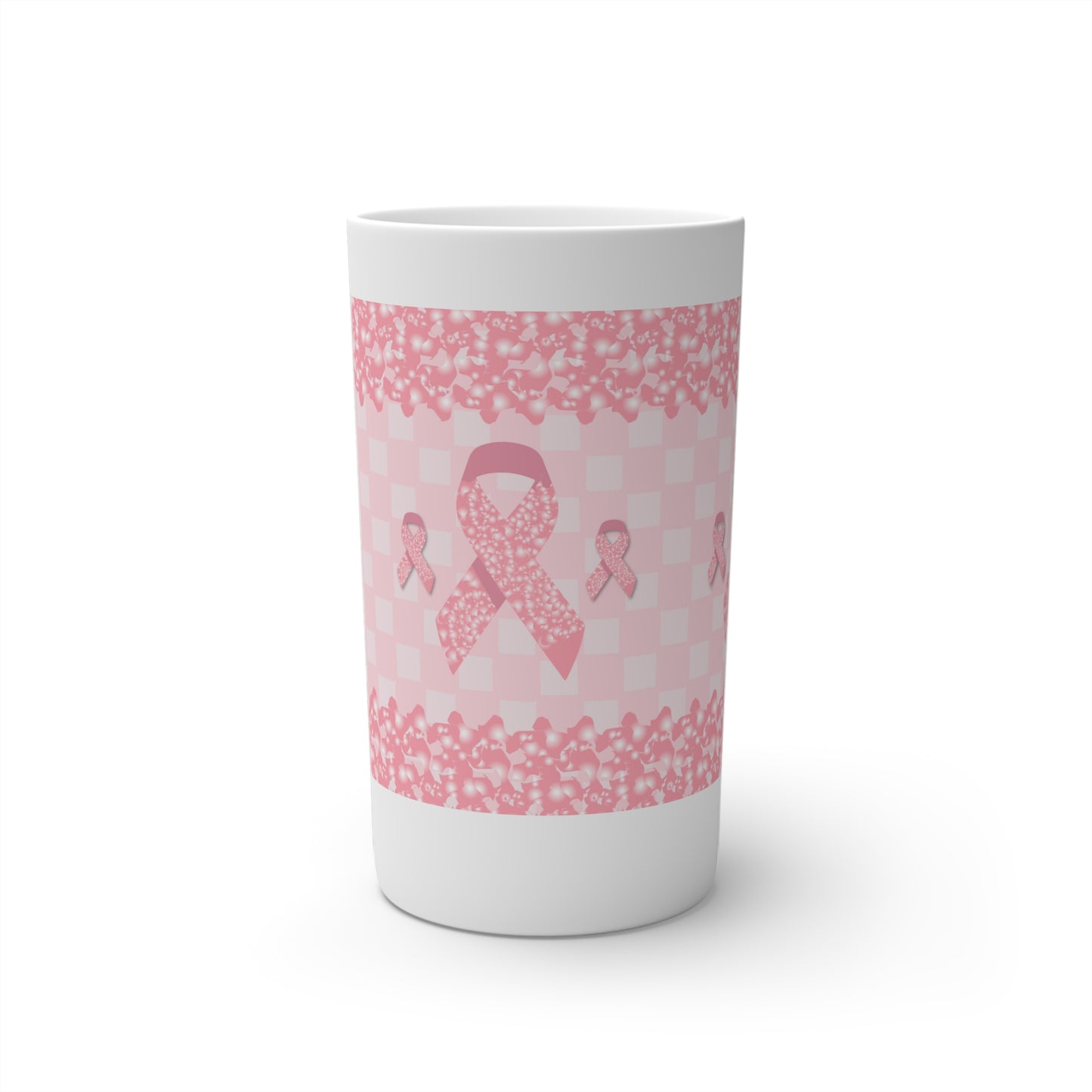 Breast Cancer Awareness Conical Coffee Mugs (3oz, 8oz, 12oz)