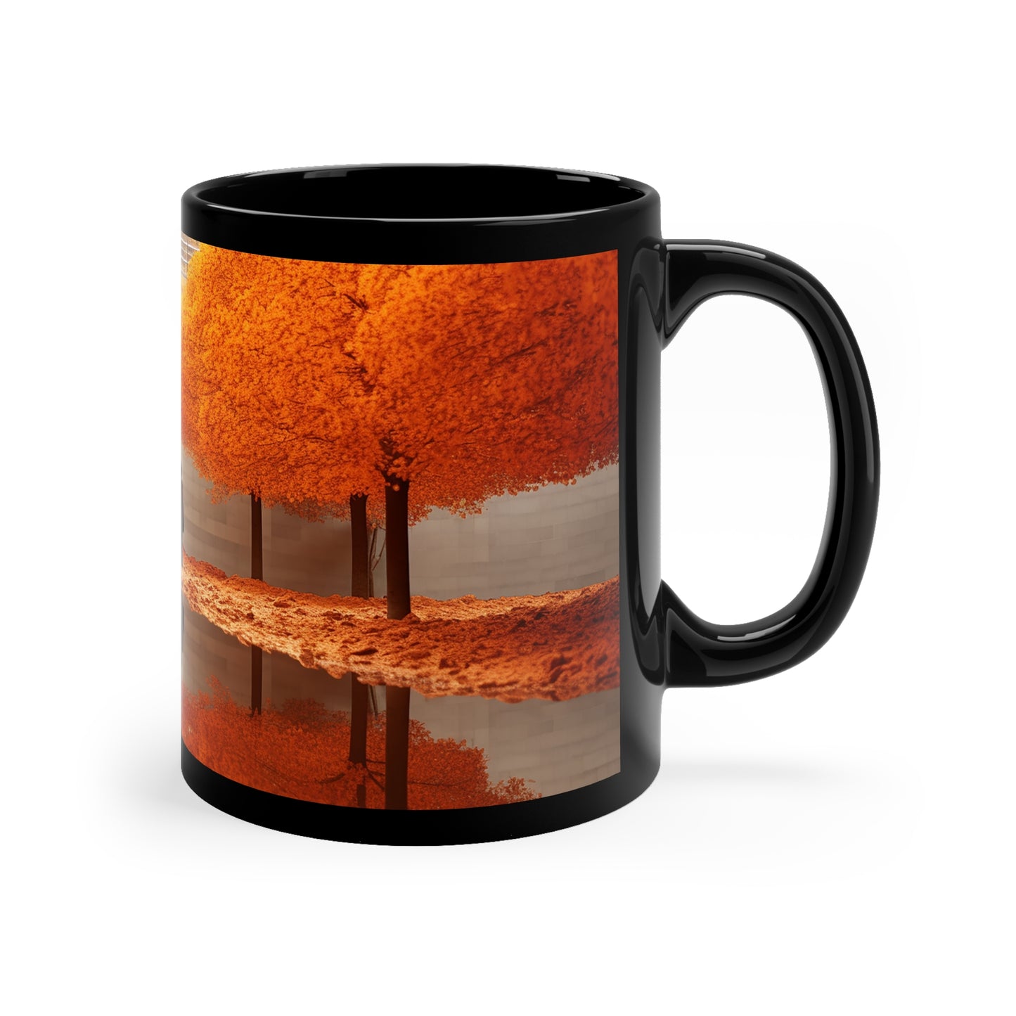 Autumn  Ai Weiwei Art   Black Mug