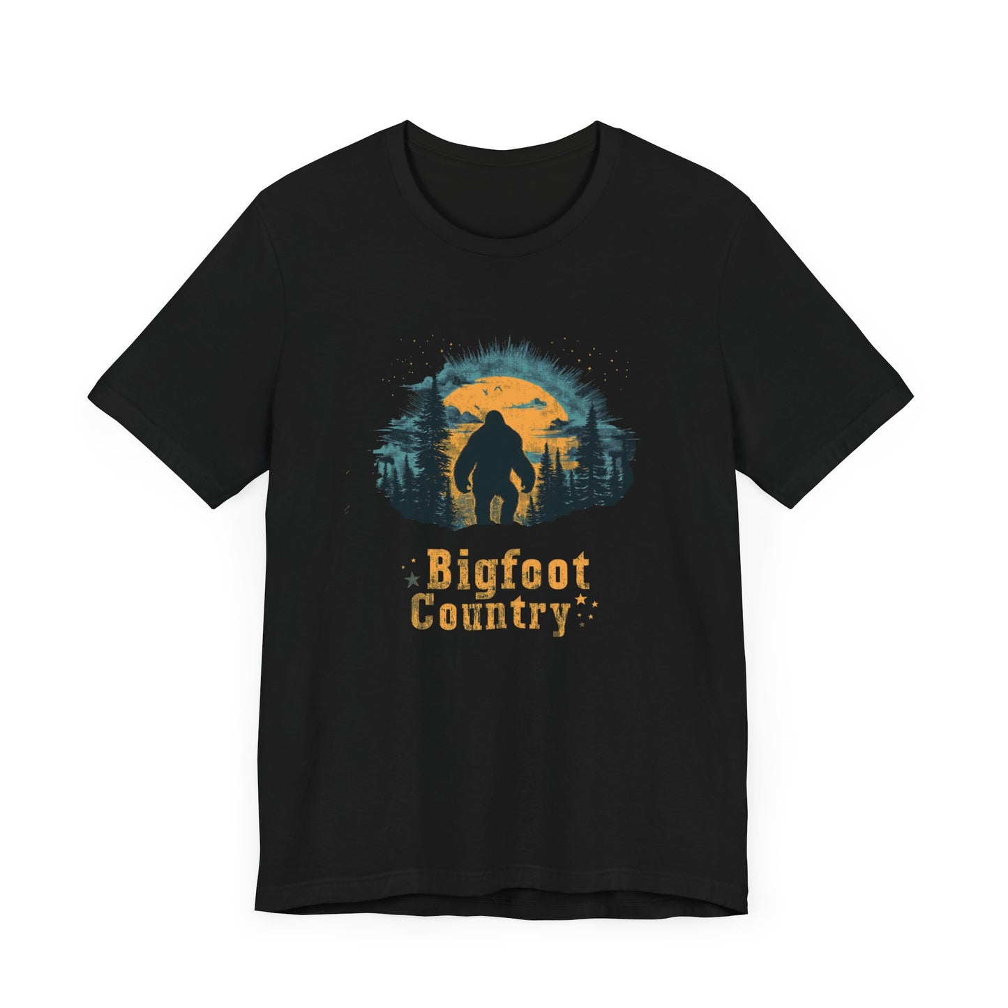 Bigfoot Country  Unisex Jersey Short Sleeve Tee