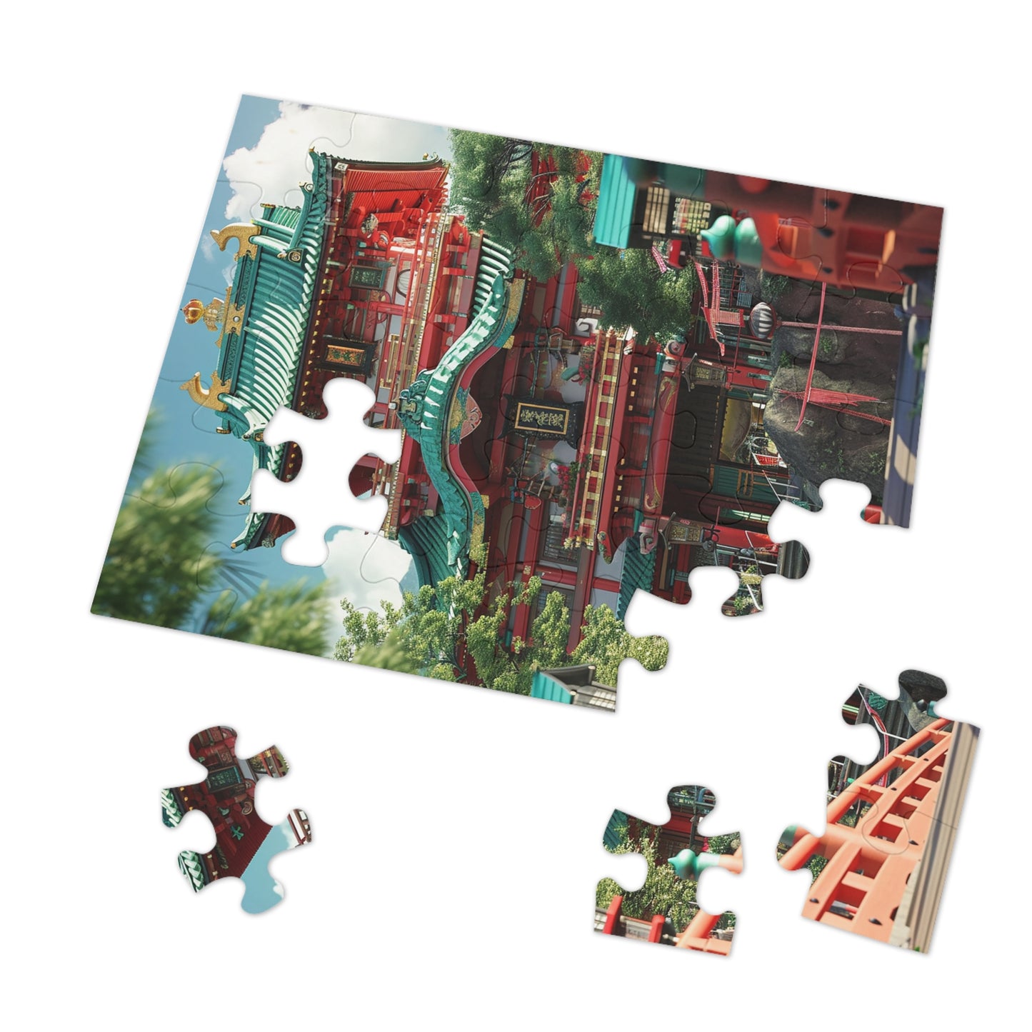 Spirited Away Anime  Jigsaw Puzzle (30, 110, 252, 500,1000-Piece)