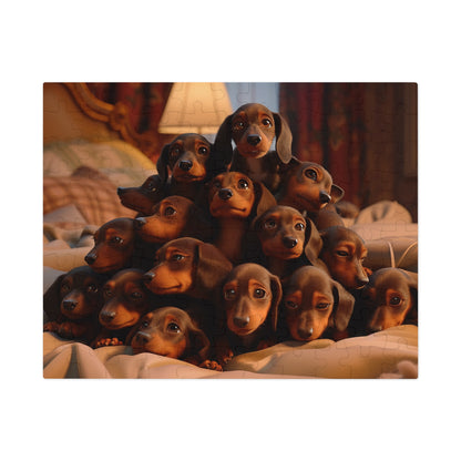 Pile o Puppies!  Jigsaw Puzzle (30, 110, 252, 500,1000-Piece)