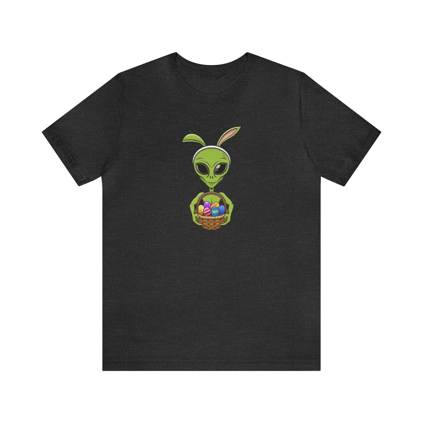 Alien Easter  Unisex Jersey Short Sleeve Tee