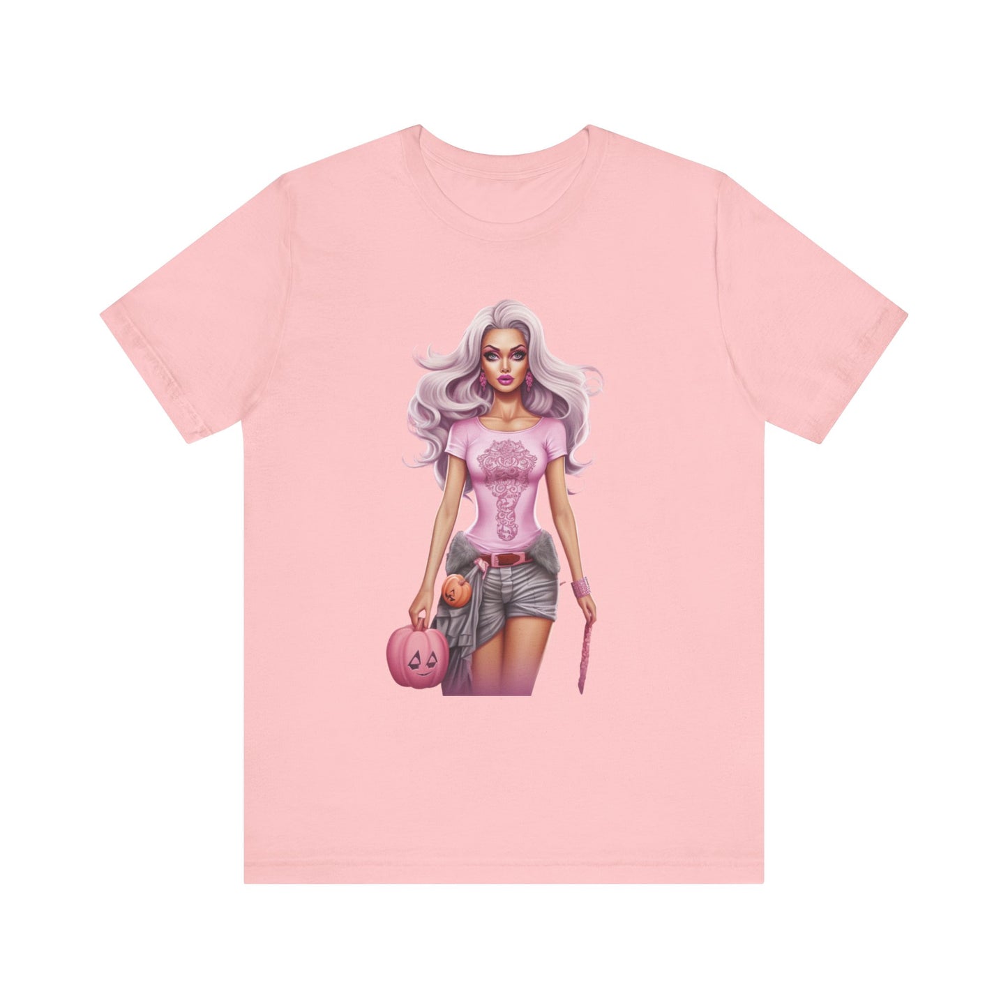 Barbie Girl Halloween Unisex Jersey Short Sleeve Tee
