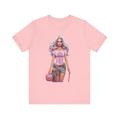 Barbie Girl Halloween Unisex Jersey Short Sleeve Tee
